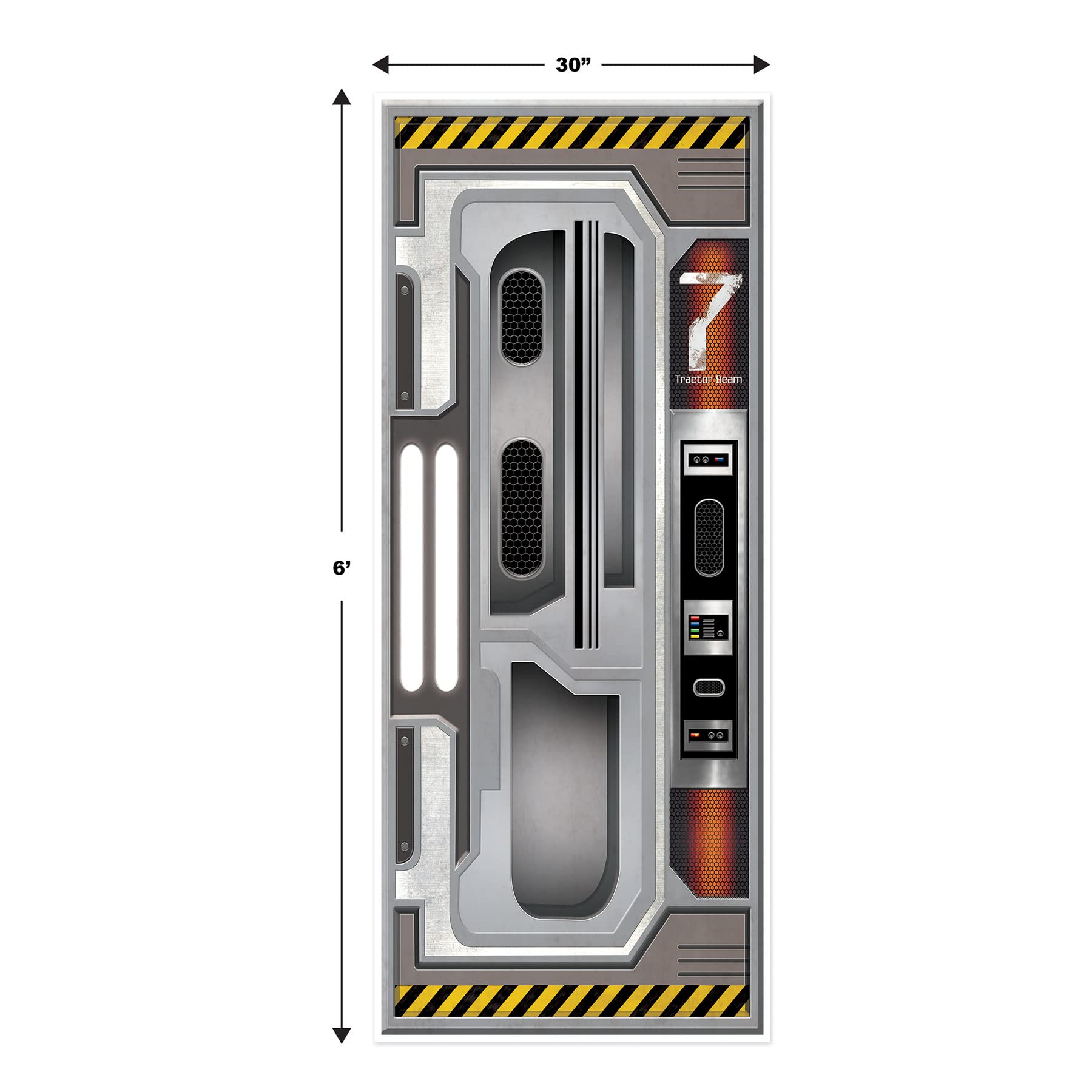 Amazon.com: Beistle Set of 2 Plastic Spaceship Door Covers